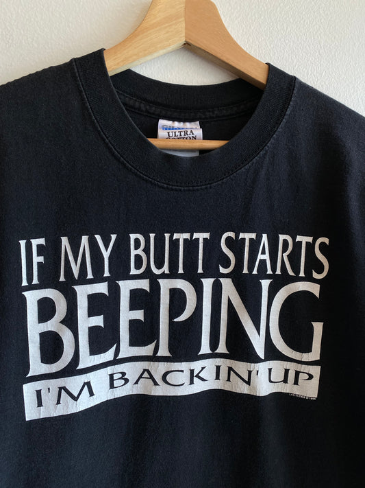 Vintage 1990’s/Y2K “I’m Backing Up” T-Shirt