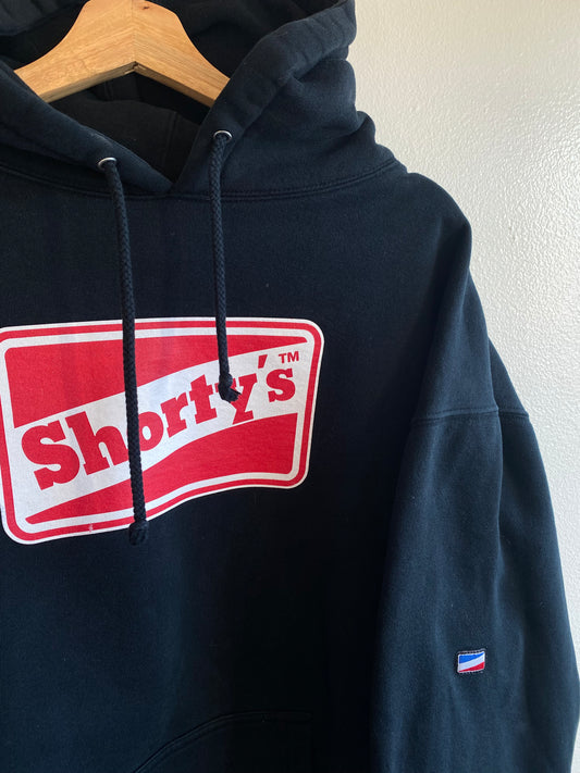 Vintage 1990’s Shorty’s Skateboarding Hooded Sweatshirt