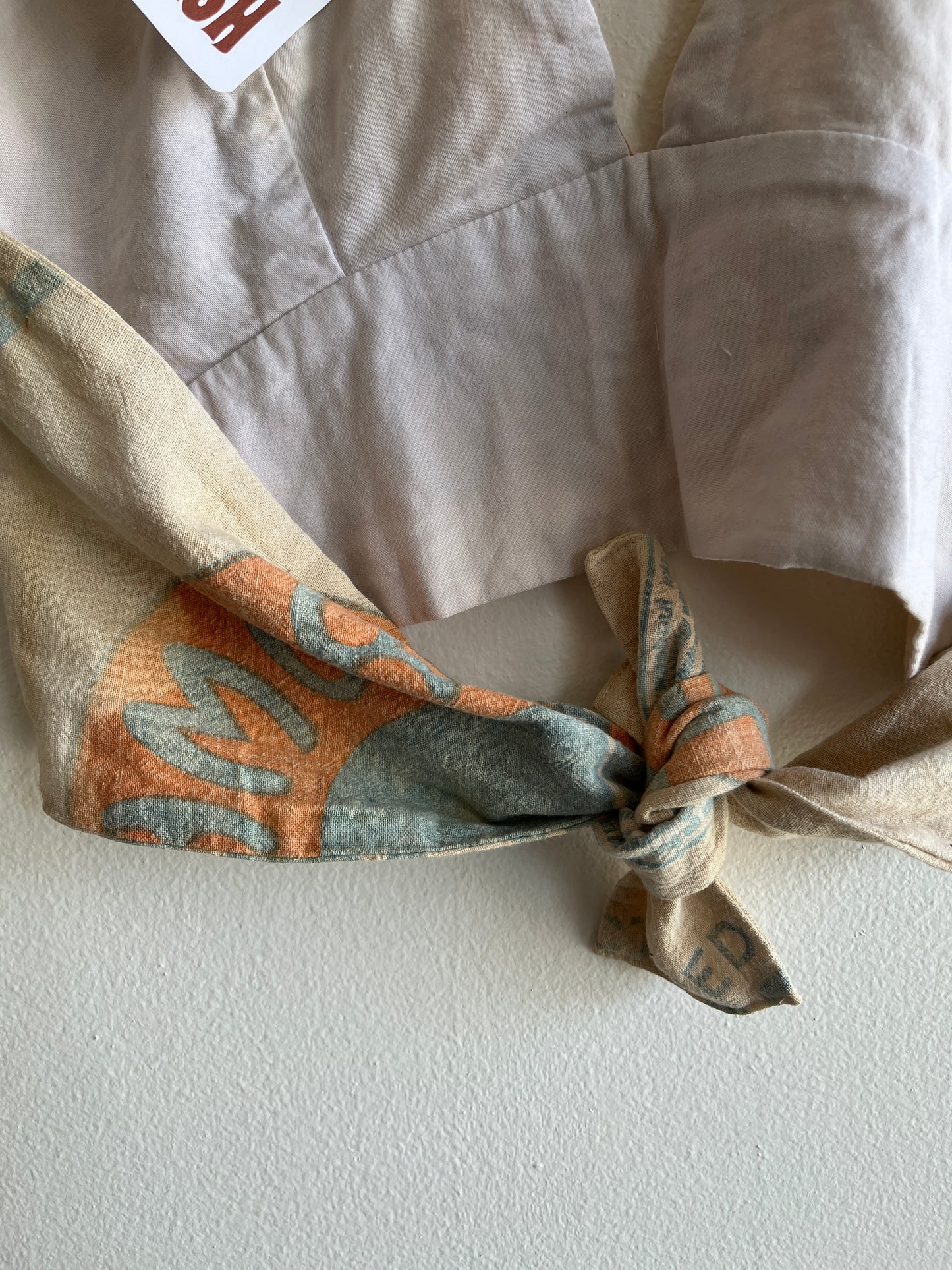 Trash Textiles - Handmade Antique Feedsack Halter