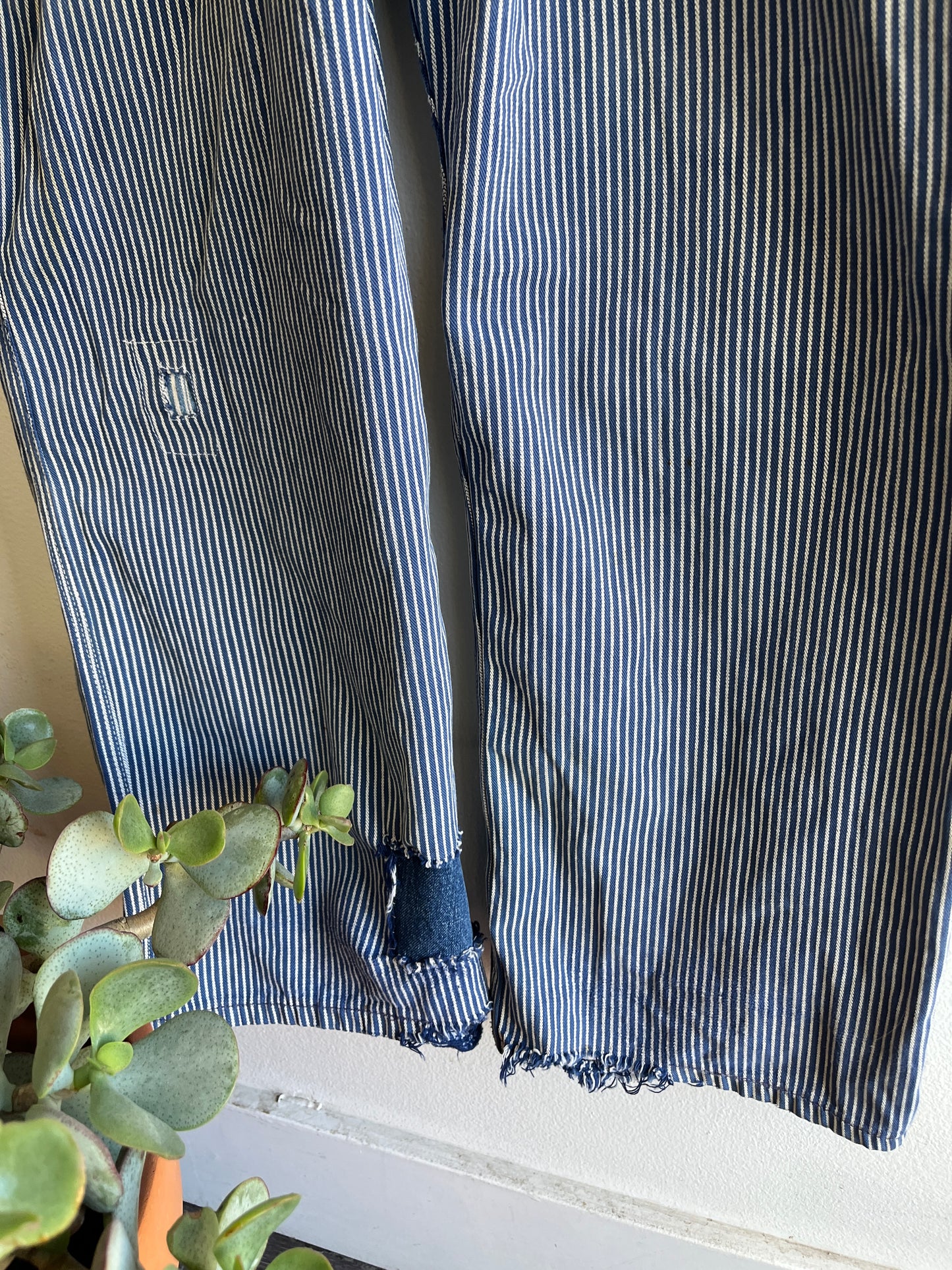 Vintage 1960’s Big Smith Hickory Stripe Denim Overalls