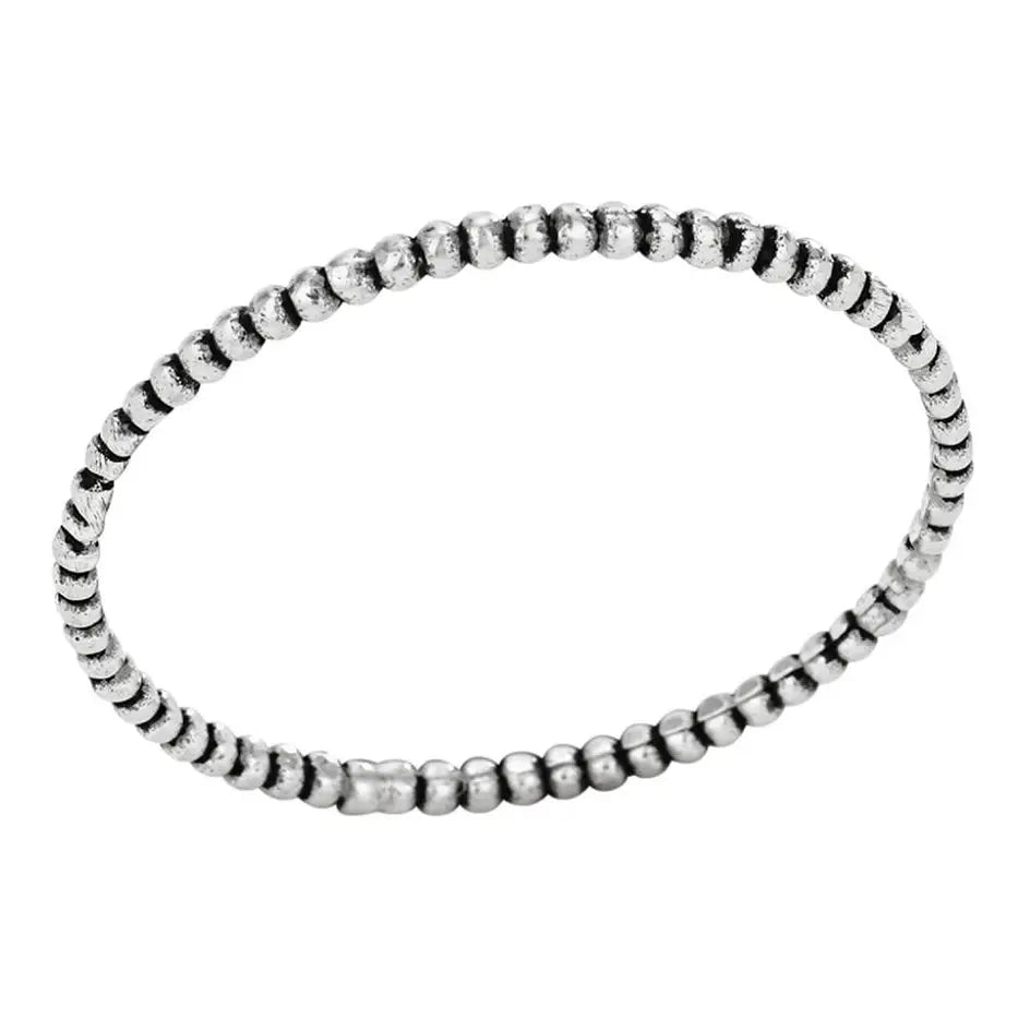 Tiger Mountain Jewelry - On the Dotted Line Sterling Silver Ring
