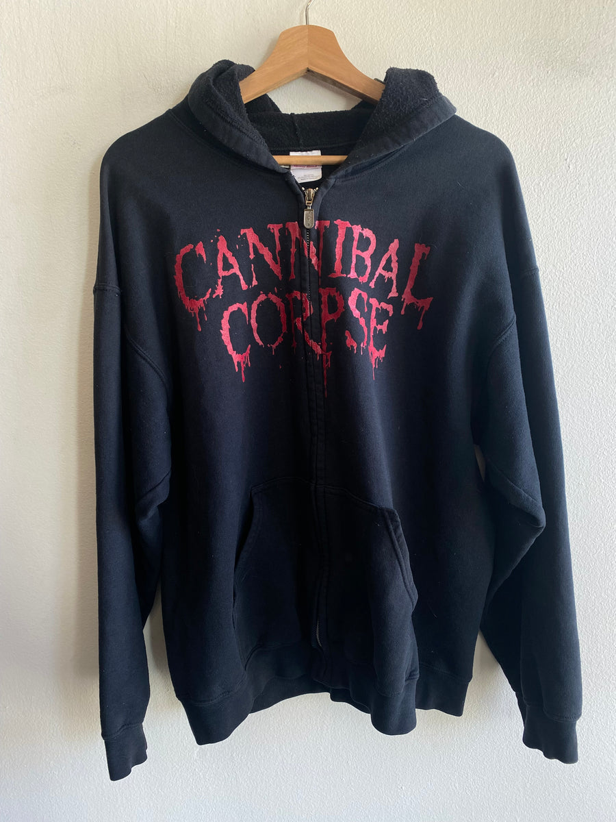 Cannibal Corpse Official Merchandise - Logo Pullover Hoodie