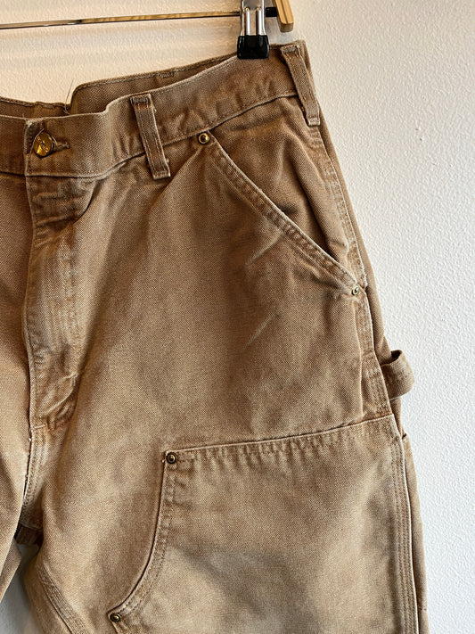 Vintage Y2K Carhartt Double Knee Canvas Work Pants