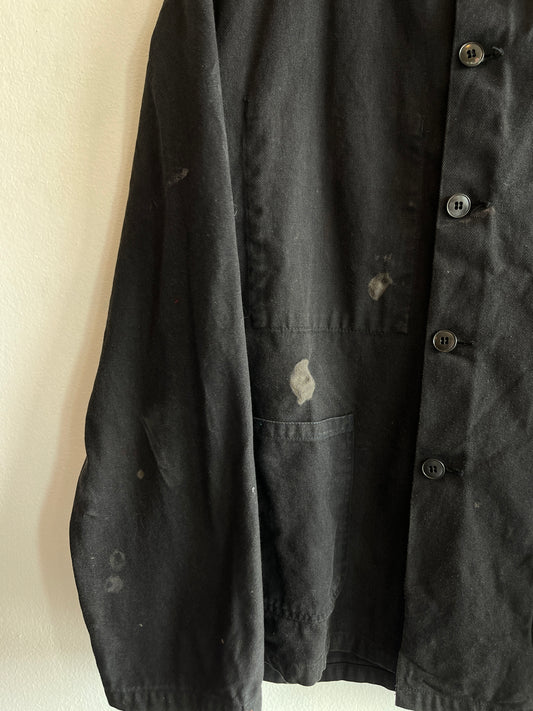 Vintage 1980’s Black French Chore Jacket