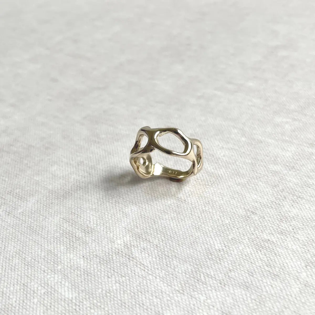 Species by the Thousands - Lattice Artisan Sterling Silver Ring - La Lovely Vintage