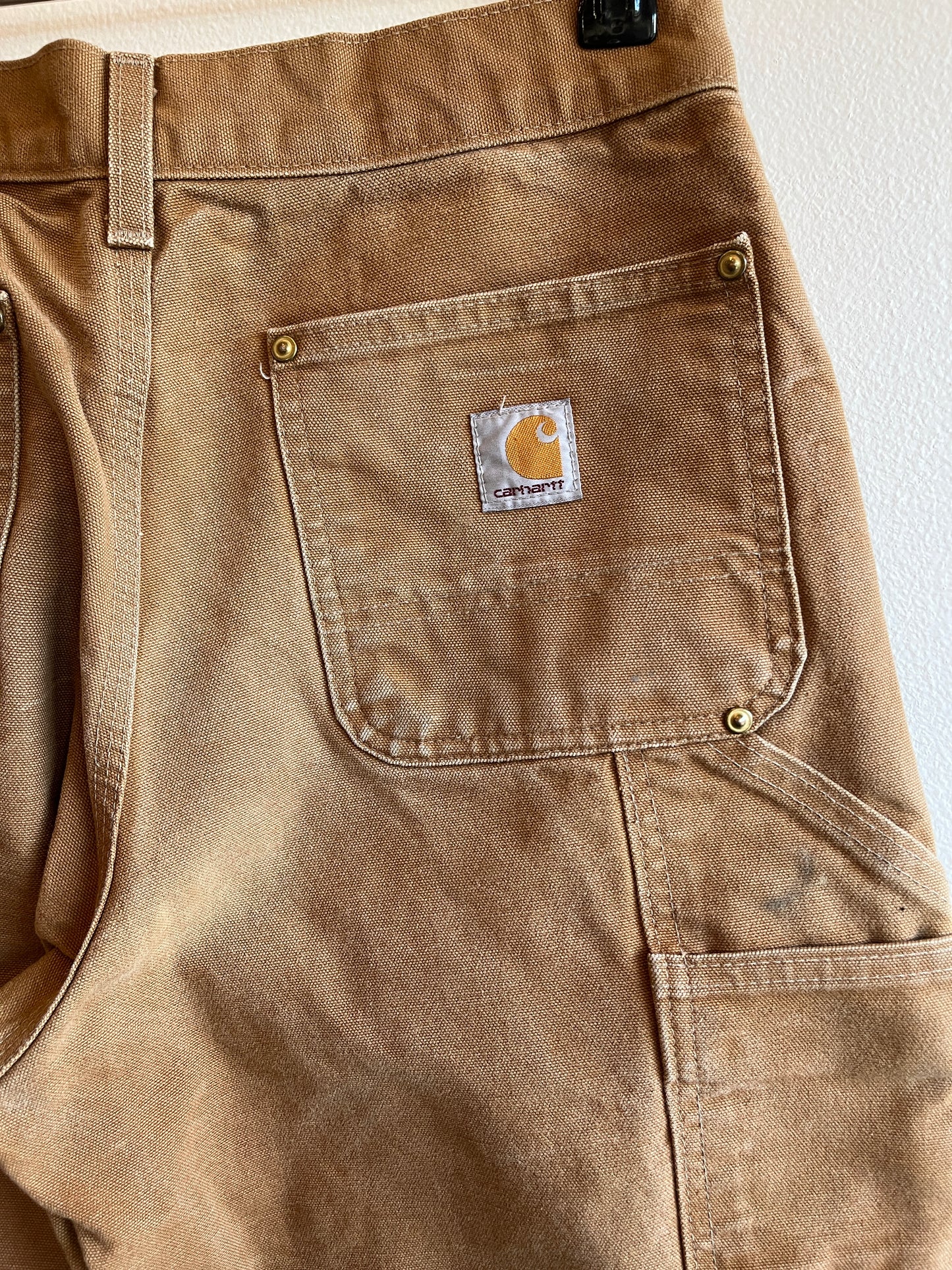 Vintage 1990’s Carhartt Double Knee Canvas Work Pants
