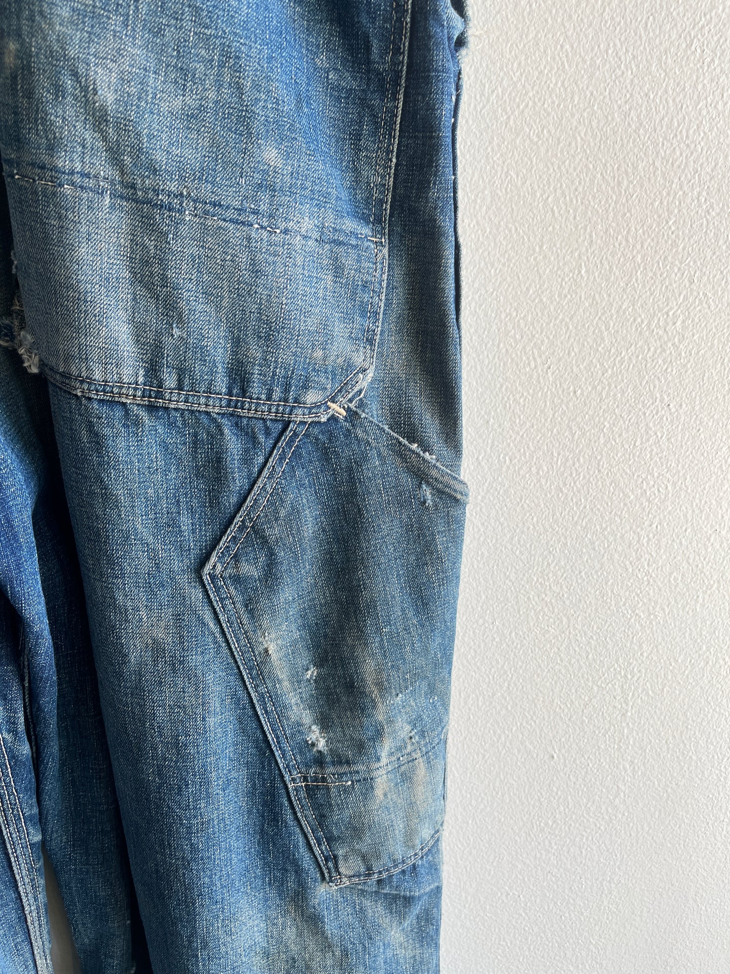 Vintage 1930’s Montgomery Ward “Pioneer” Denim Overalls