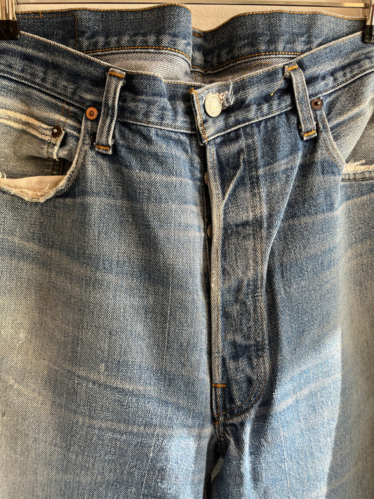 Vintage 1980’s Levi’s 501 Selvedge Denim Jeans