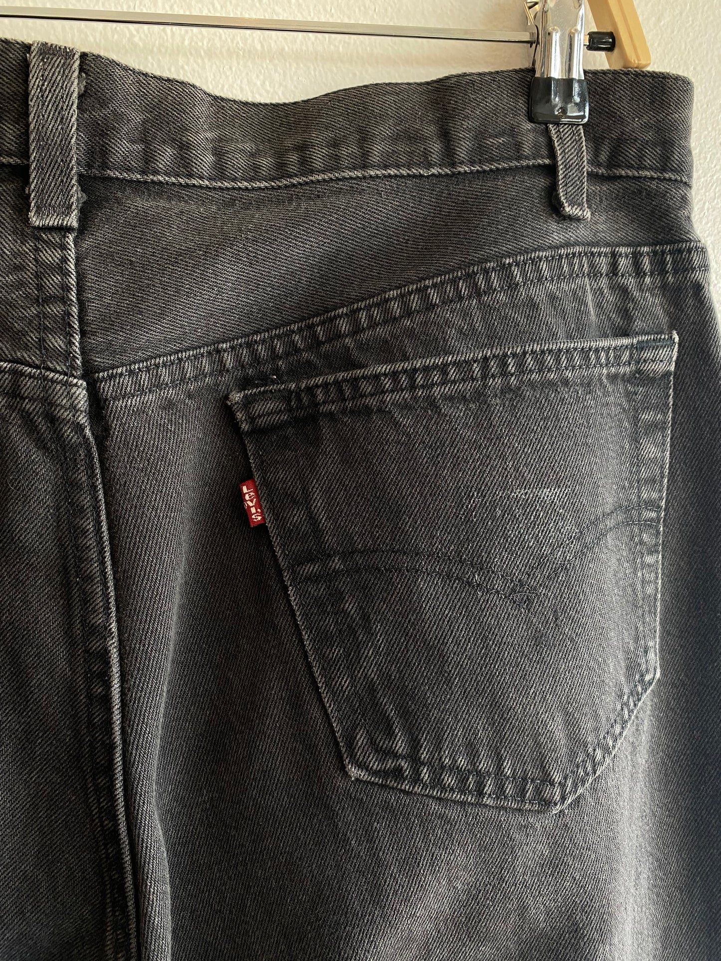 Vintage 1990’s Black Levi’s 501 Denim Jeans
