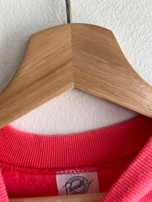 Vintage 1980’s Pink Short-Sleeved Sweatshirt