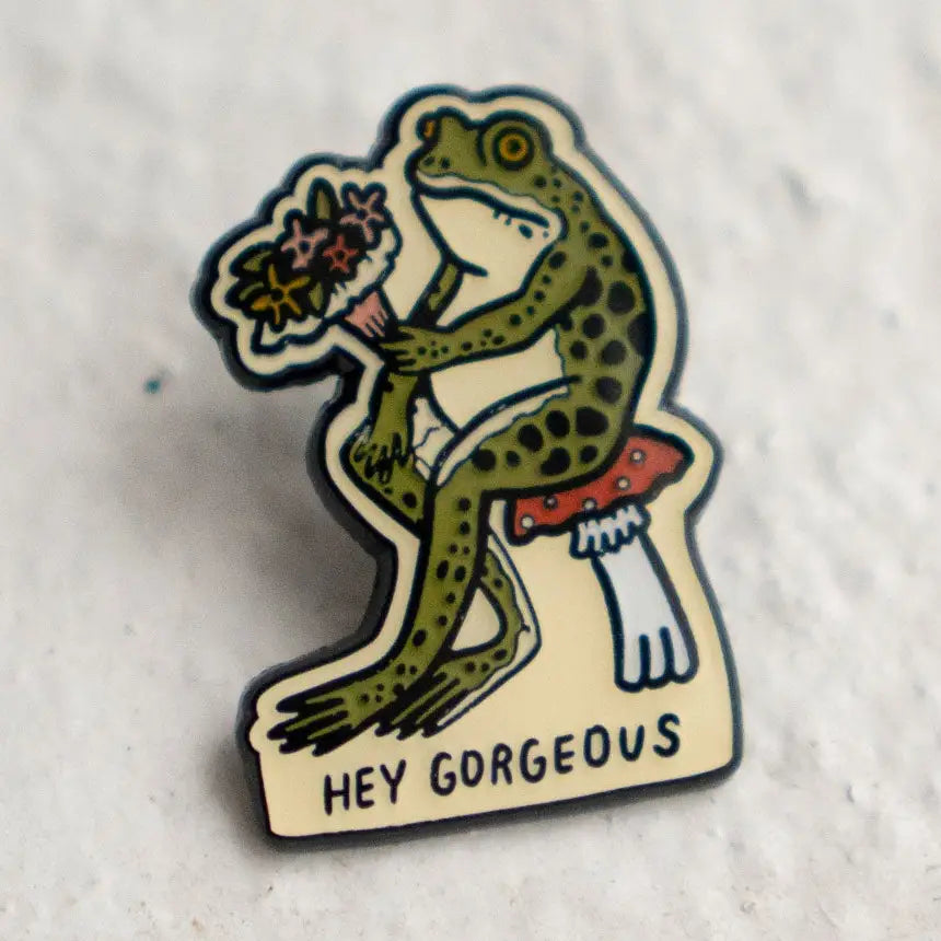 Stay Home Club - Enamel Pin - La Lovely Vintage