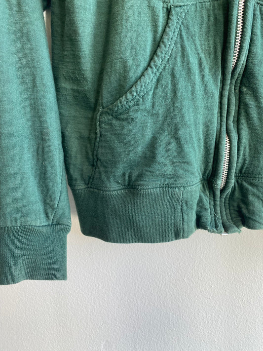 Vintage 1960/70’s Thermal Lined Zip-Up Hooded Sweatshirt