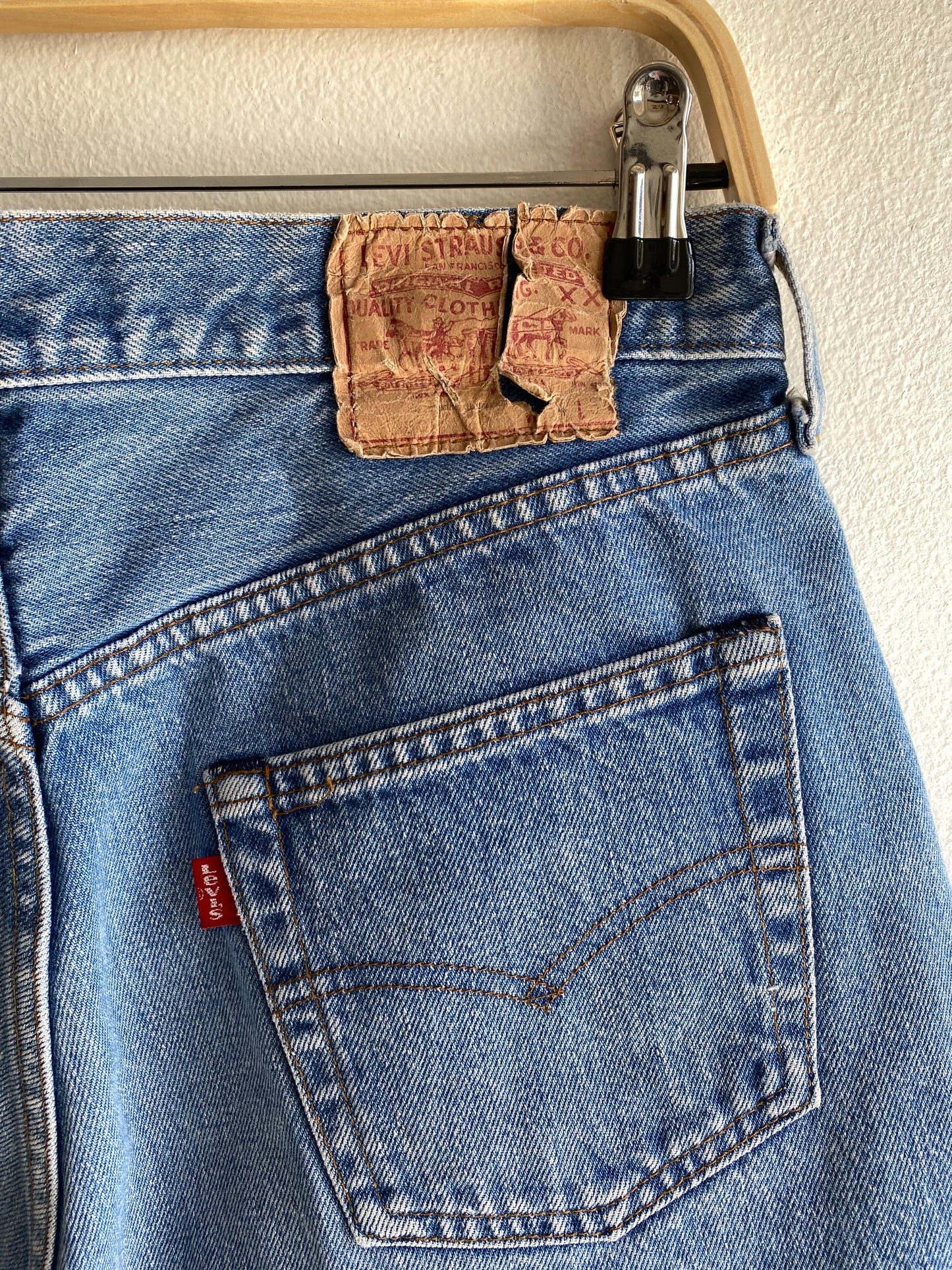 Vintage 1980’s Levi’s 501 Selvedge Denim Shorts