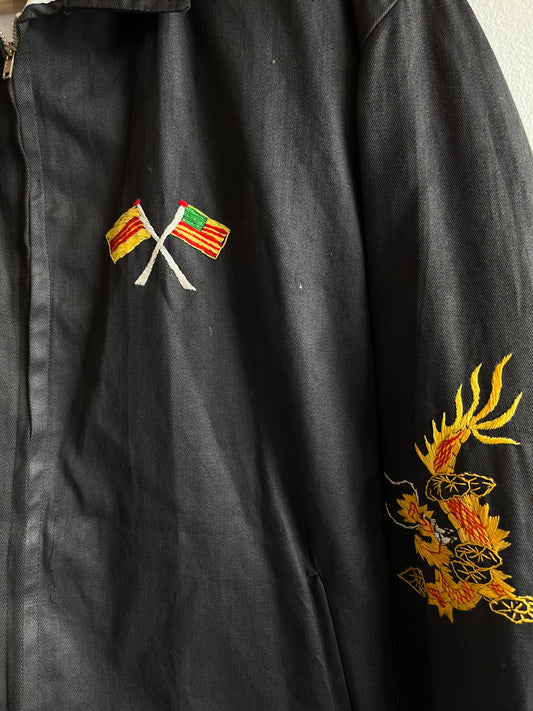 Vintage 1960’s Embroidered Vietnam Souvenir Jacket