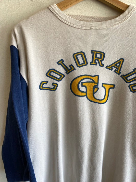 Vintage 1970’s University of Colorado 3/4 Sleeve T-Shirt