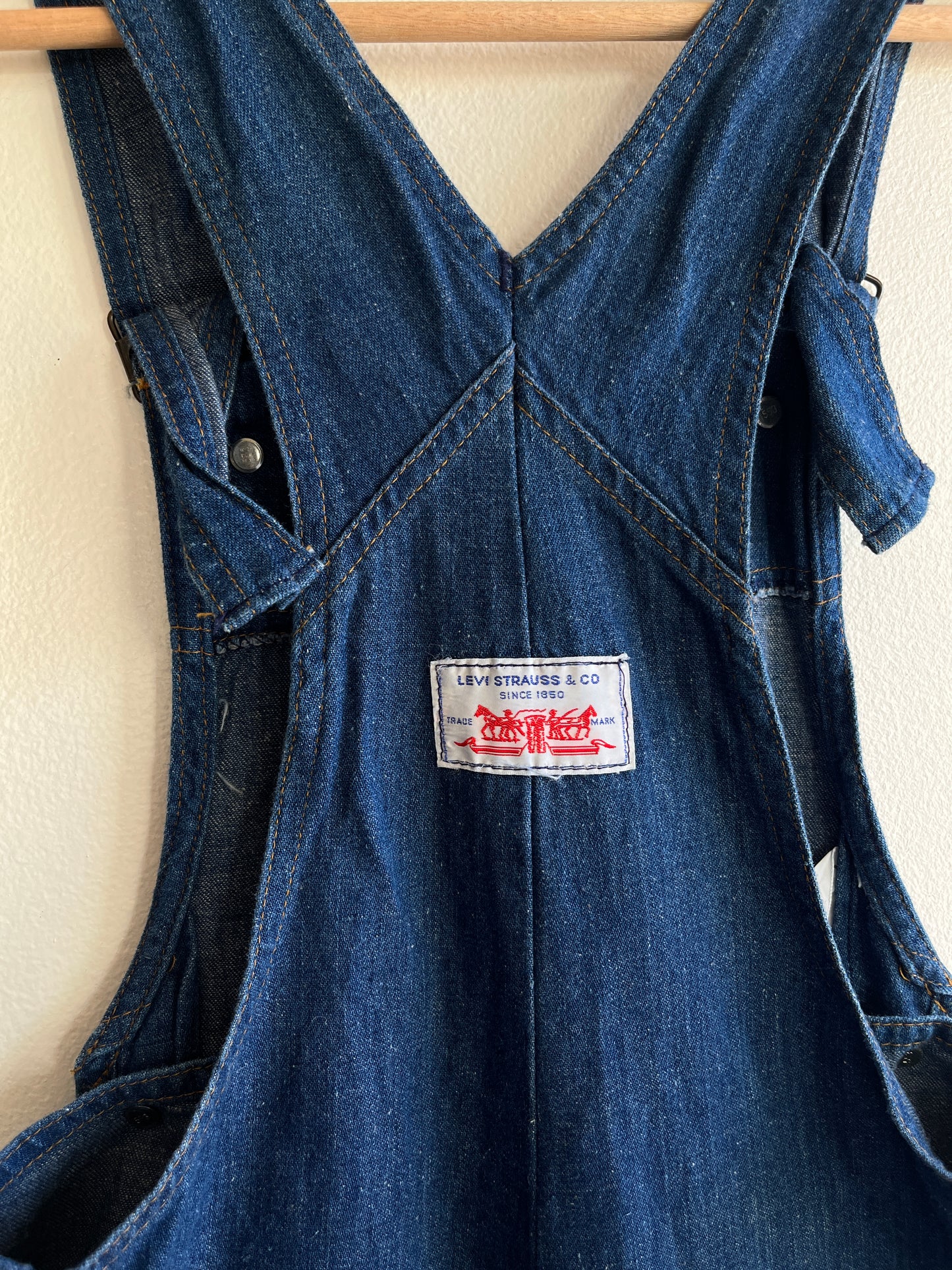 Vintage 1970’s Levi’s Denim Overalls