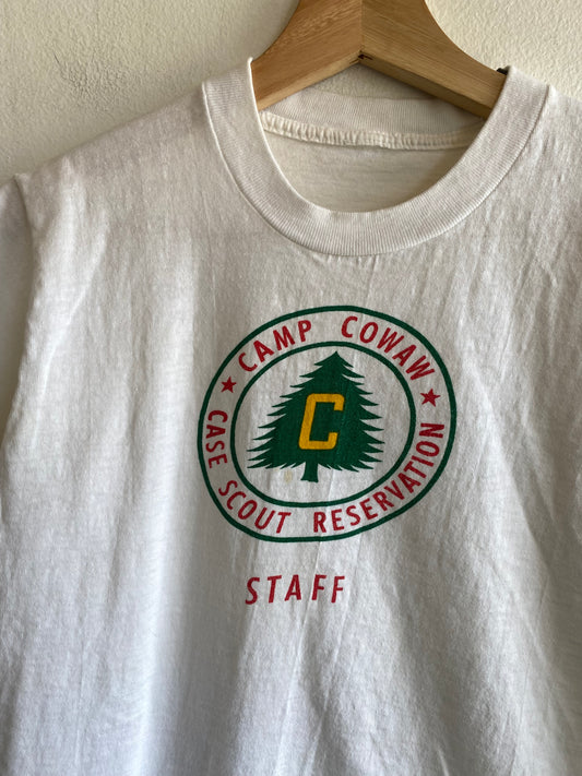 Vintage 1950’s Camp Cowan Boy Scouts T-Shirt