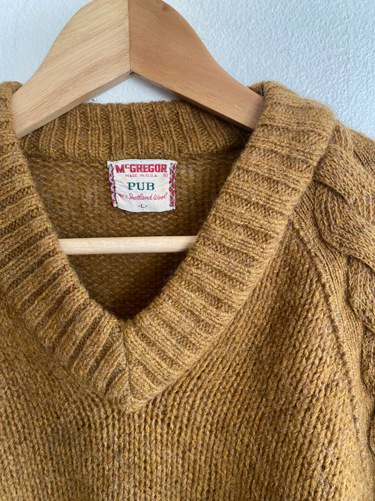 Vintage 1960/1970’s McGregor Knit Wool Sweater