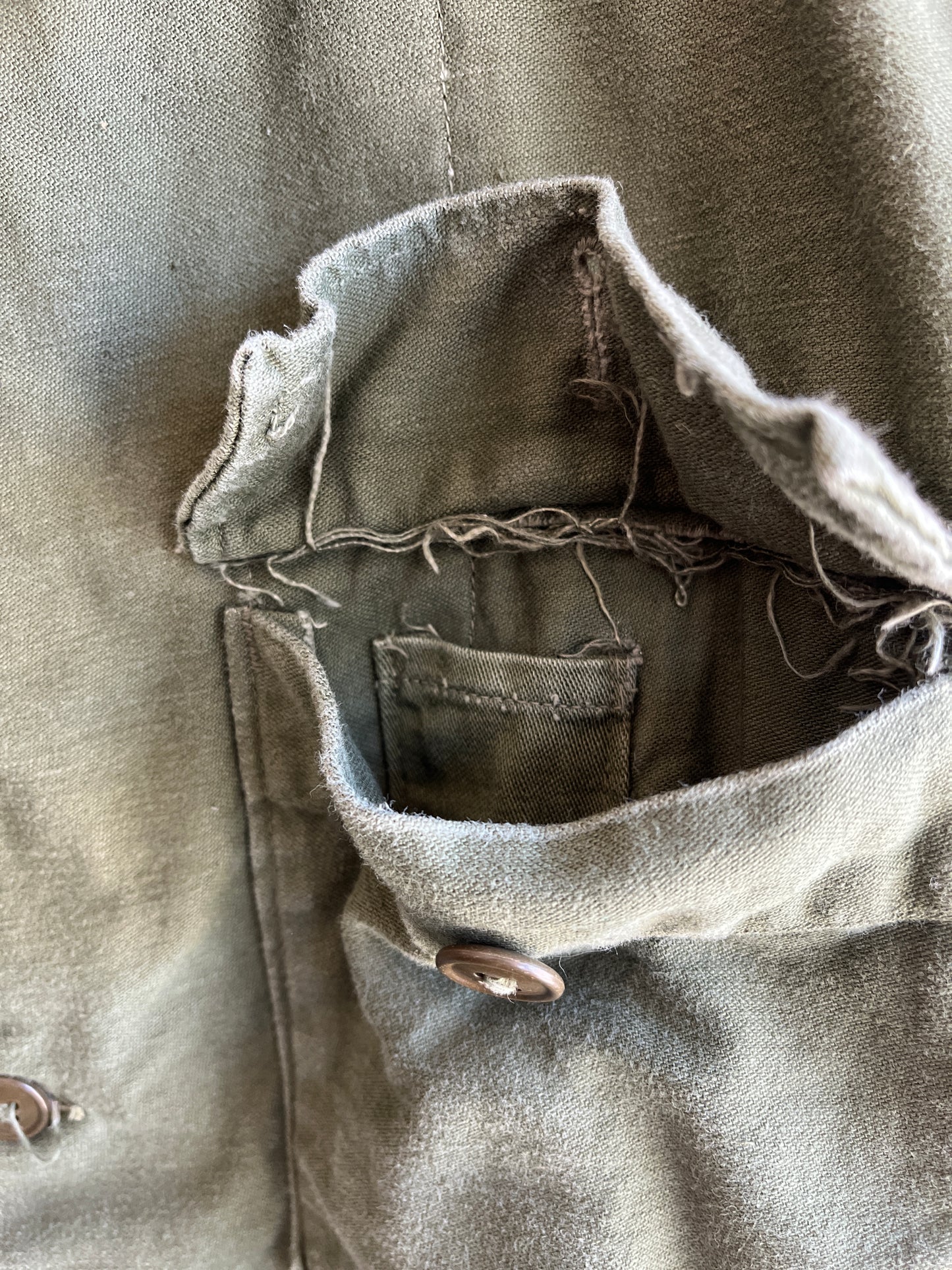 Vintage 1960’s OG-107 Field Shirt - La Lovely Vintage