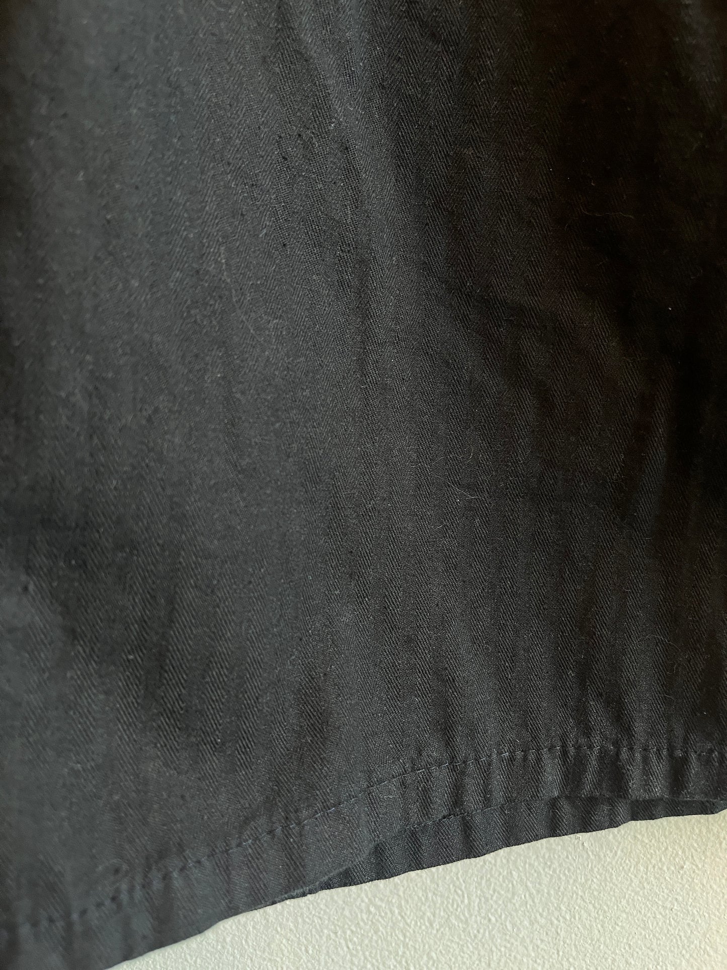 Vintage 1970’s Black HBT French Chore Coat - La Lovely Vintage