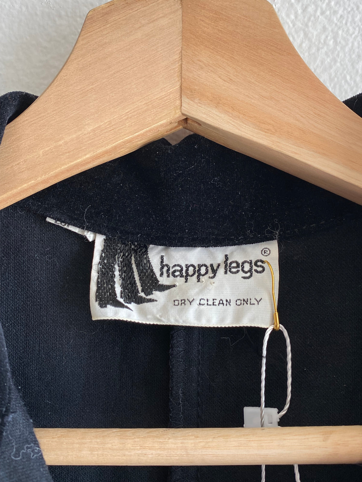 Vintage 70s black velvet jumpsuit - La Lovely Vintage