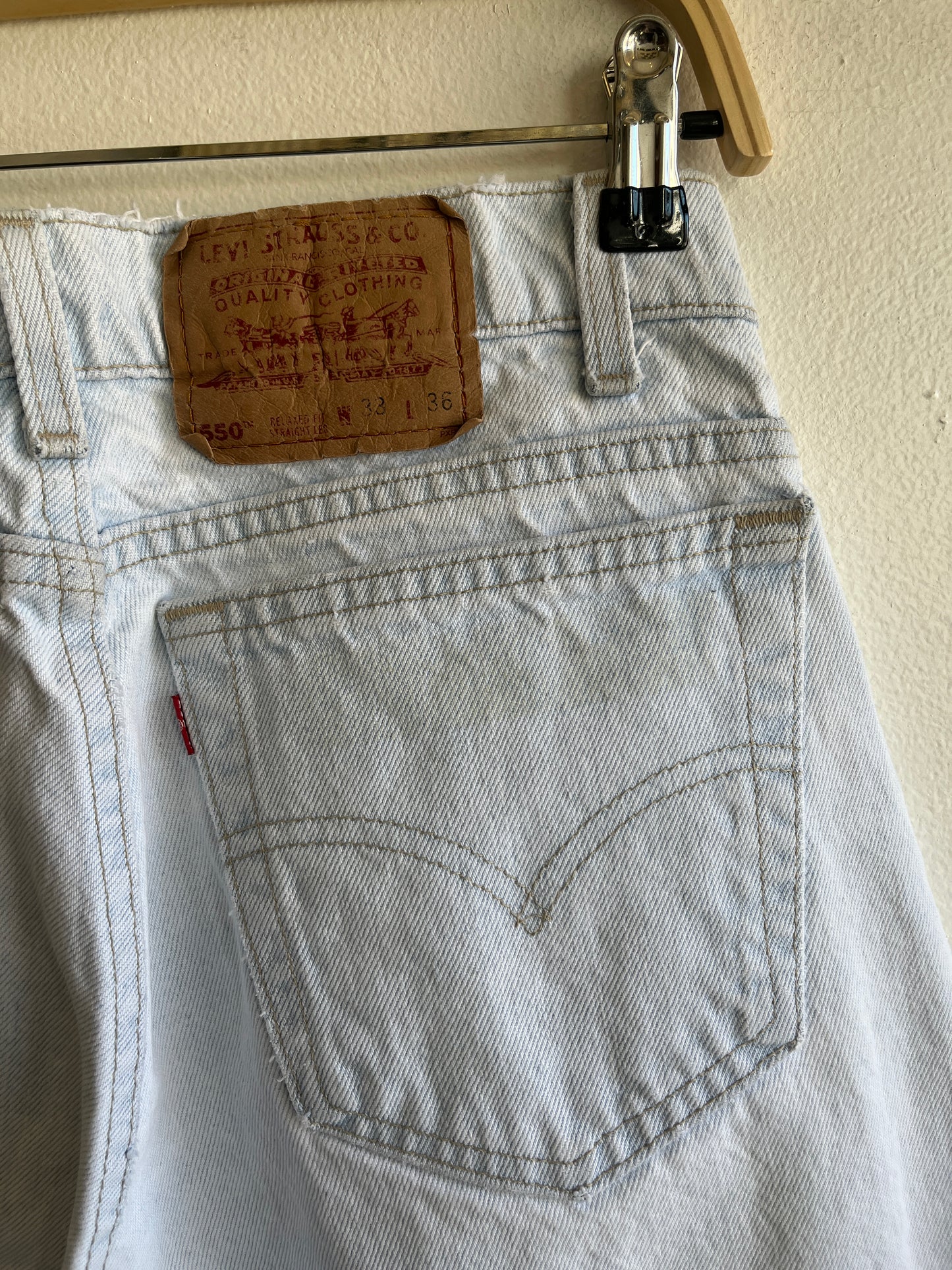 Vintage 1980's Levis 550 Denim Jeans