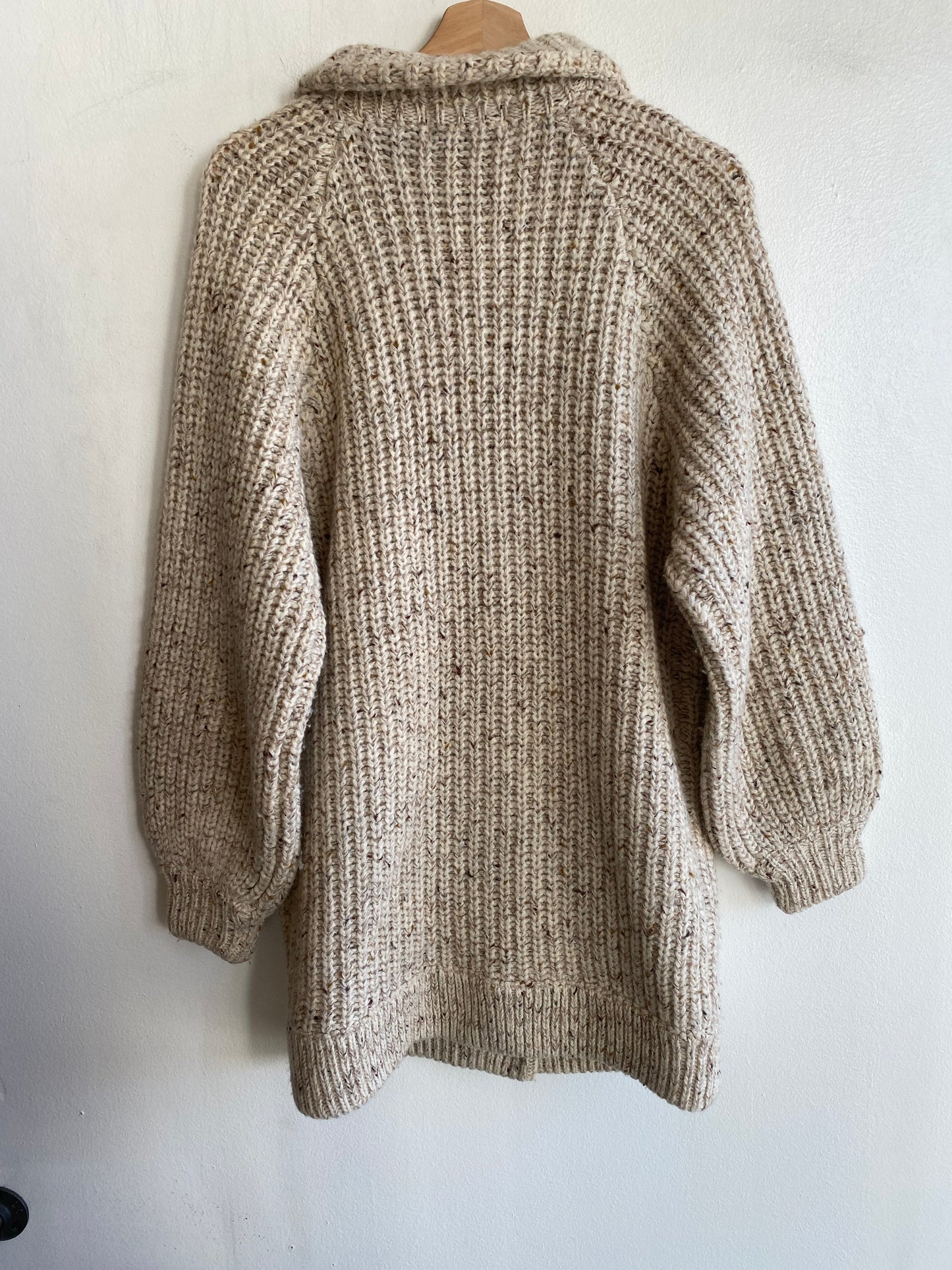 Vintage 1970/80’s P.G.E. Knit Collared Cardigan Sweater