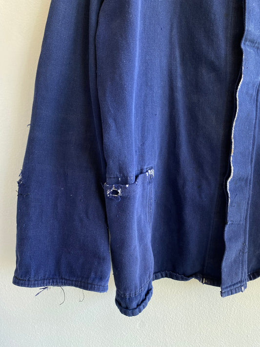 Vintage 1960’s Denim French Chore Coat - La Lovely Vintage
