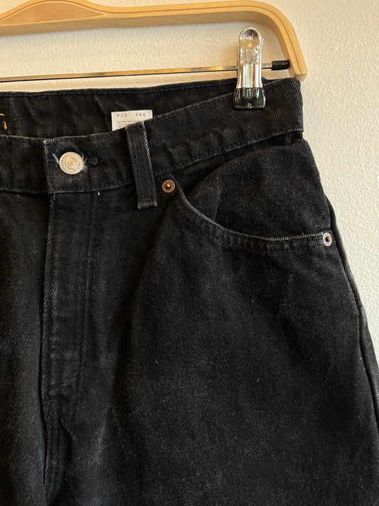 Vintage 1990’s Levi’s 15961 Black Denim Jeans