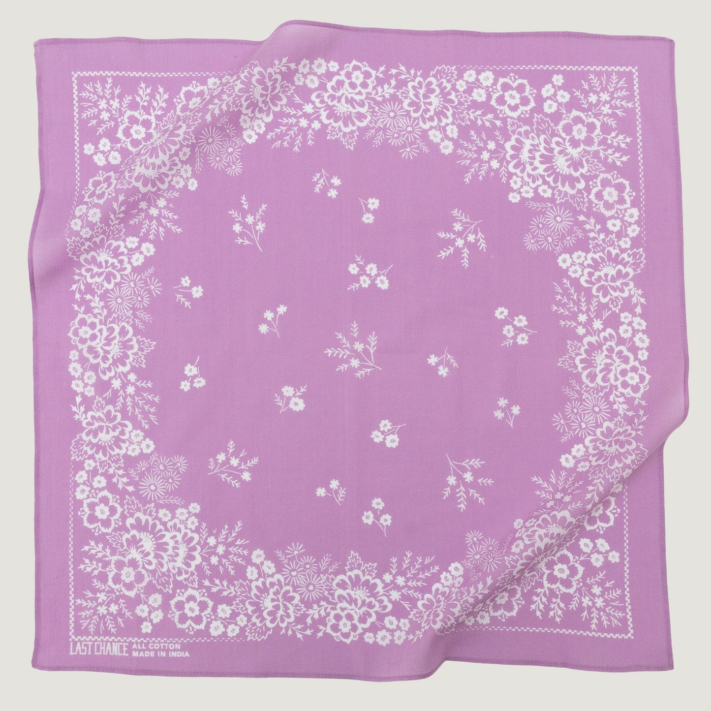 Last Chance Textiles - Cotton Bandana - La Lovely Vintage