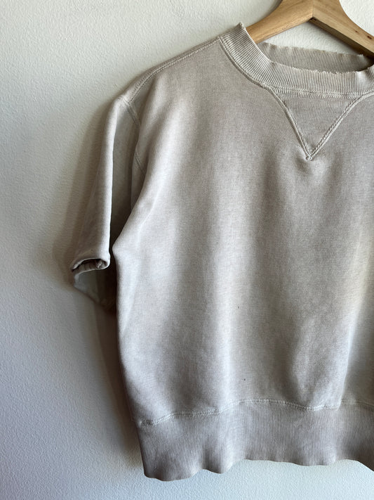 Vintage 1950’s Military Issue Short Sleeve Sweatshirt - La Lovely Vintage