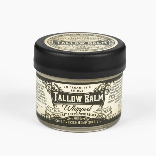 Tallow Balm-- Whipped W/Hemp Seed Oil - La Lovely Vintage