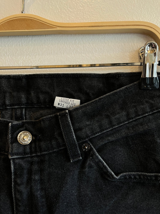 Vintage 1990’s Levi’s 560 Black Denim Jeans