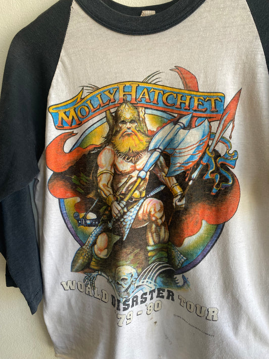 Vintage 1979 Molly Hatchet Tour T-Shirt - La Lovely Vintage