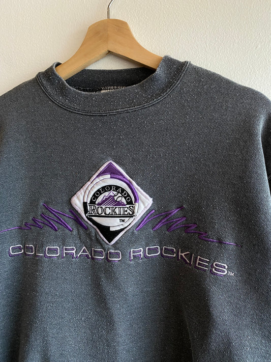 Vintage 1990’s Colorado Rockies Crewneck Sweatshirt - La Lovely Vintage
