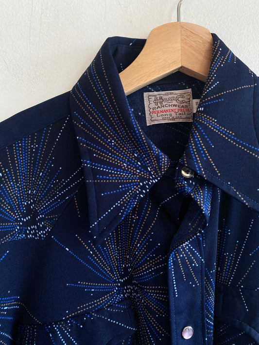 Vintage 1970’s H Bar C Pearl Snap Shirt