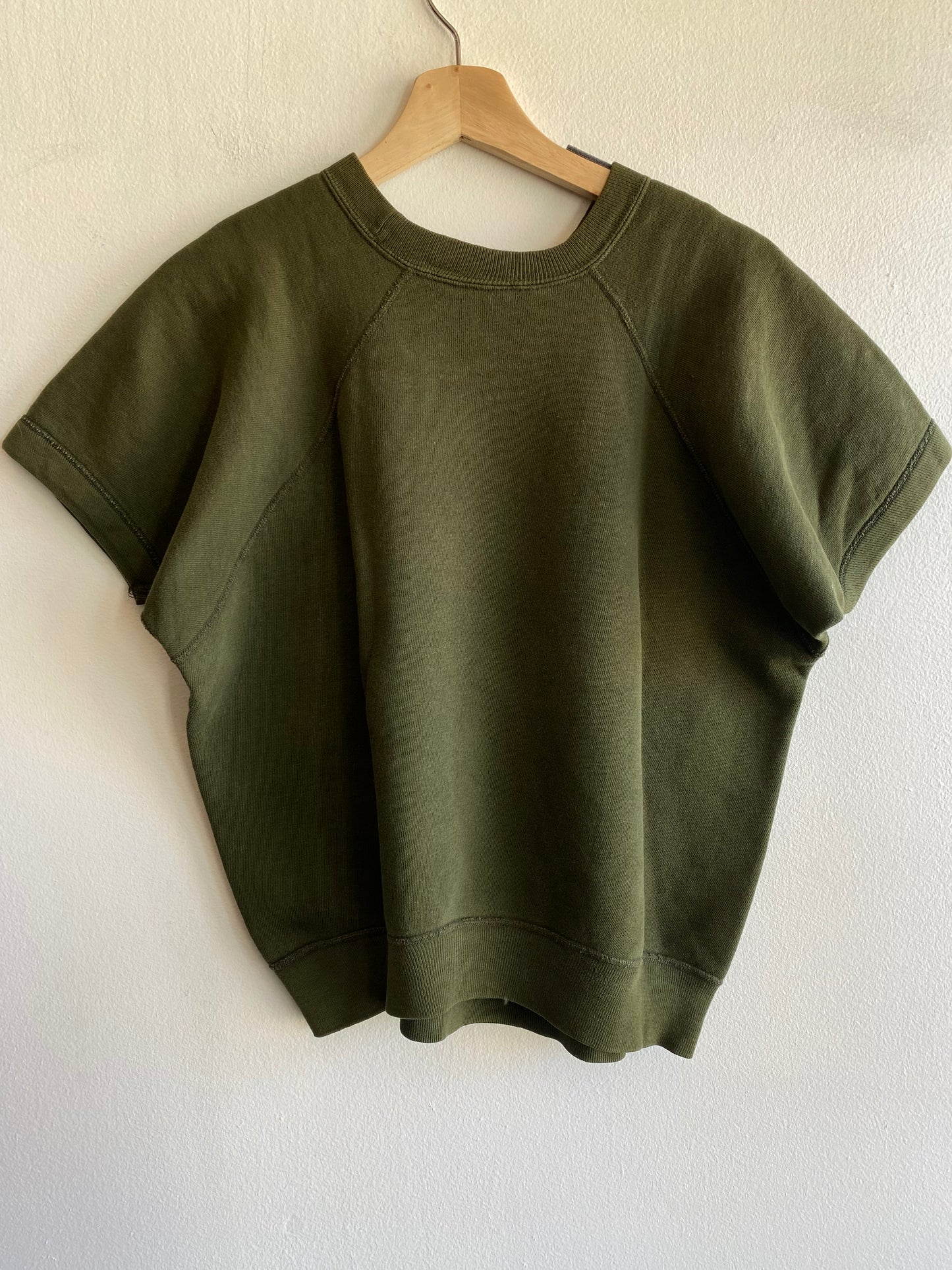 Vintage 1950’s Champion Pelican Island Short Sleeved Sweatshirt