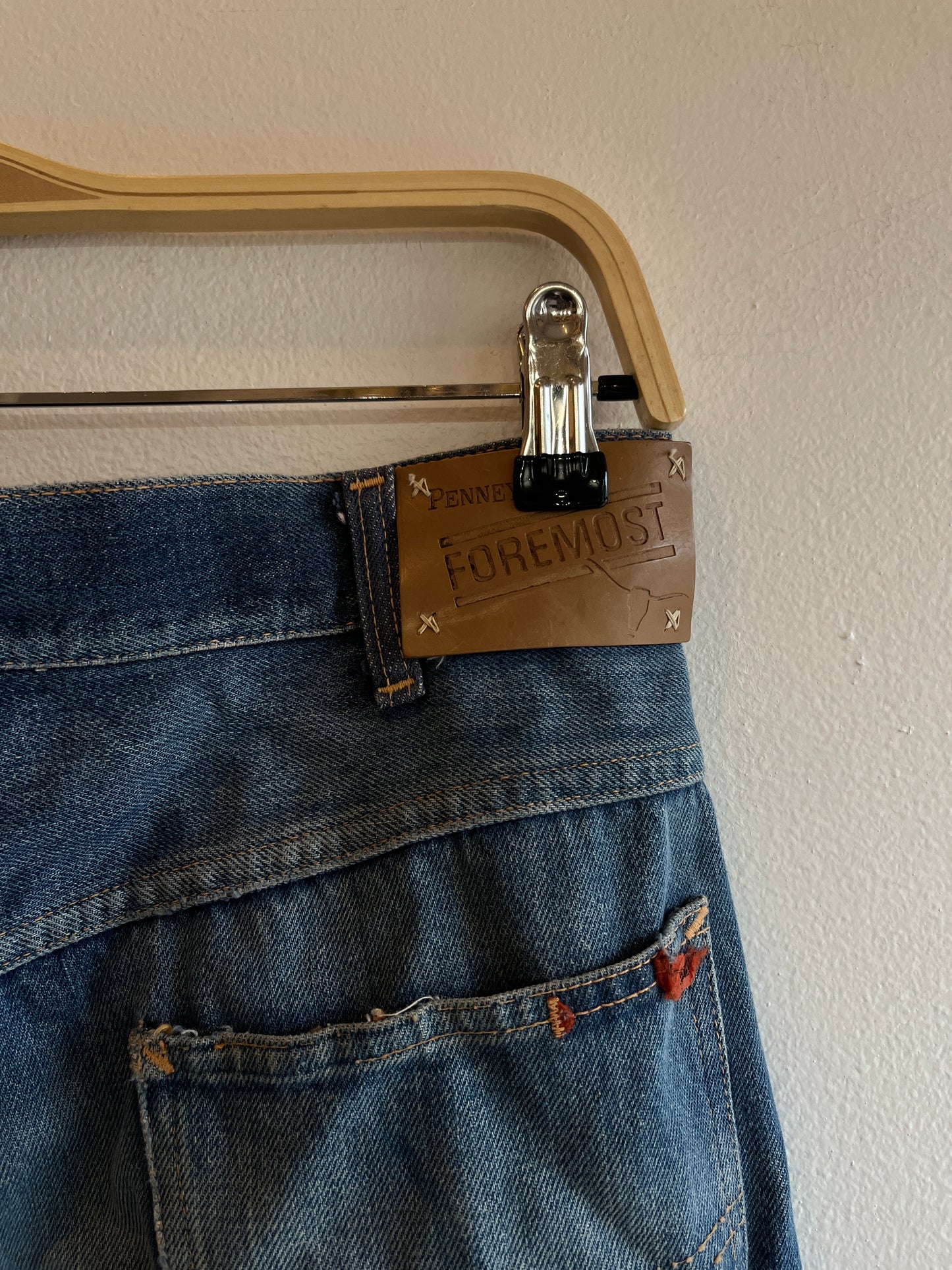 Vintage 1950’s Foremost Half-Selvedge Denim Jeans - La Lovely Vintage