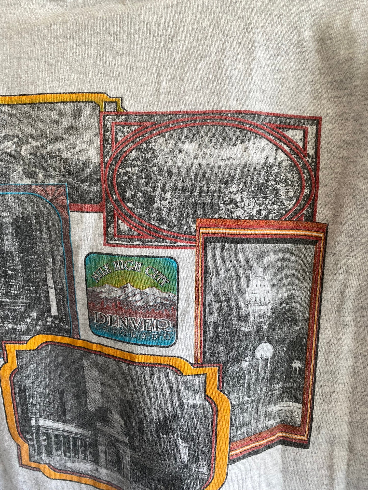Vintage 1990’s Denver Mockneck Longsleeve T-Shirt