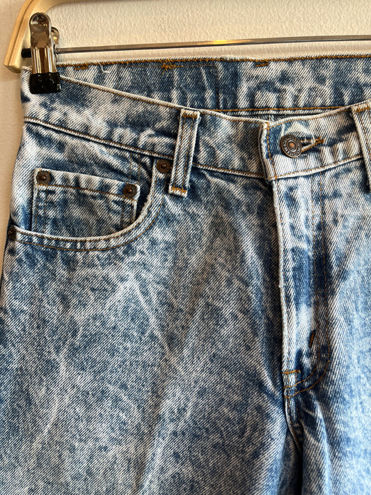Vintage 1980's Levis 506 Acid Wash Denim Jeans - La Lovely Vintage