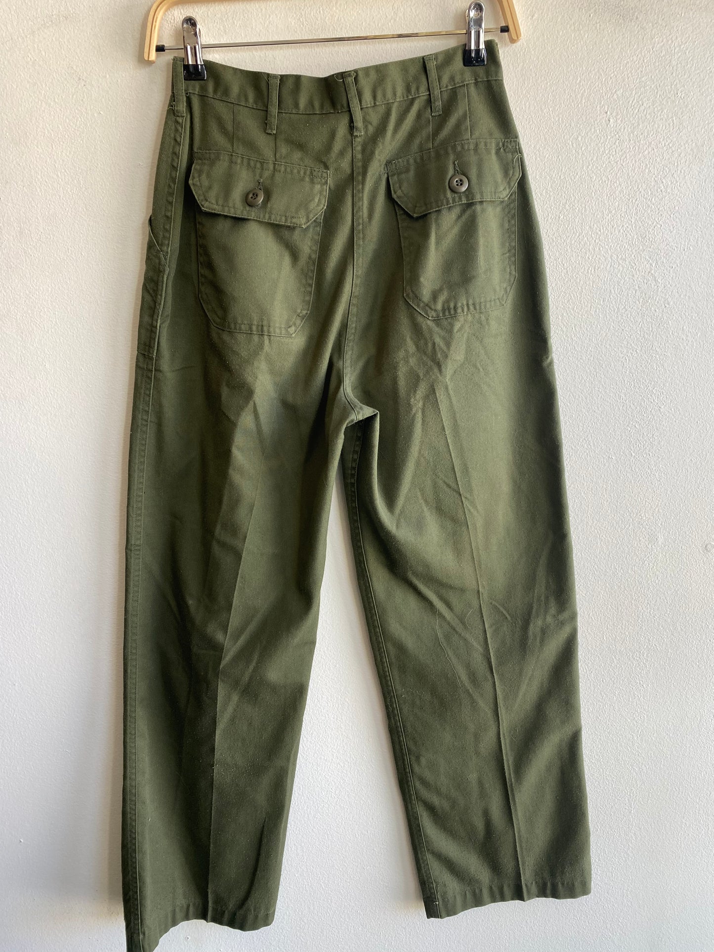 Vintage 1970’s OG-507 Women’s Military Fatigue Trousers - La Lovely Vintage