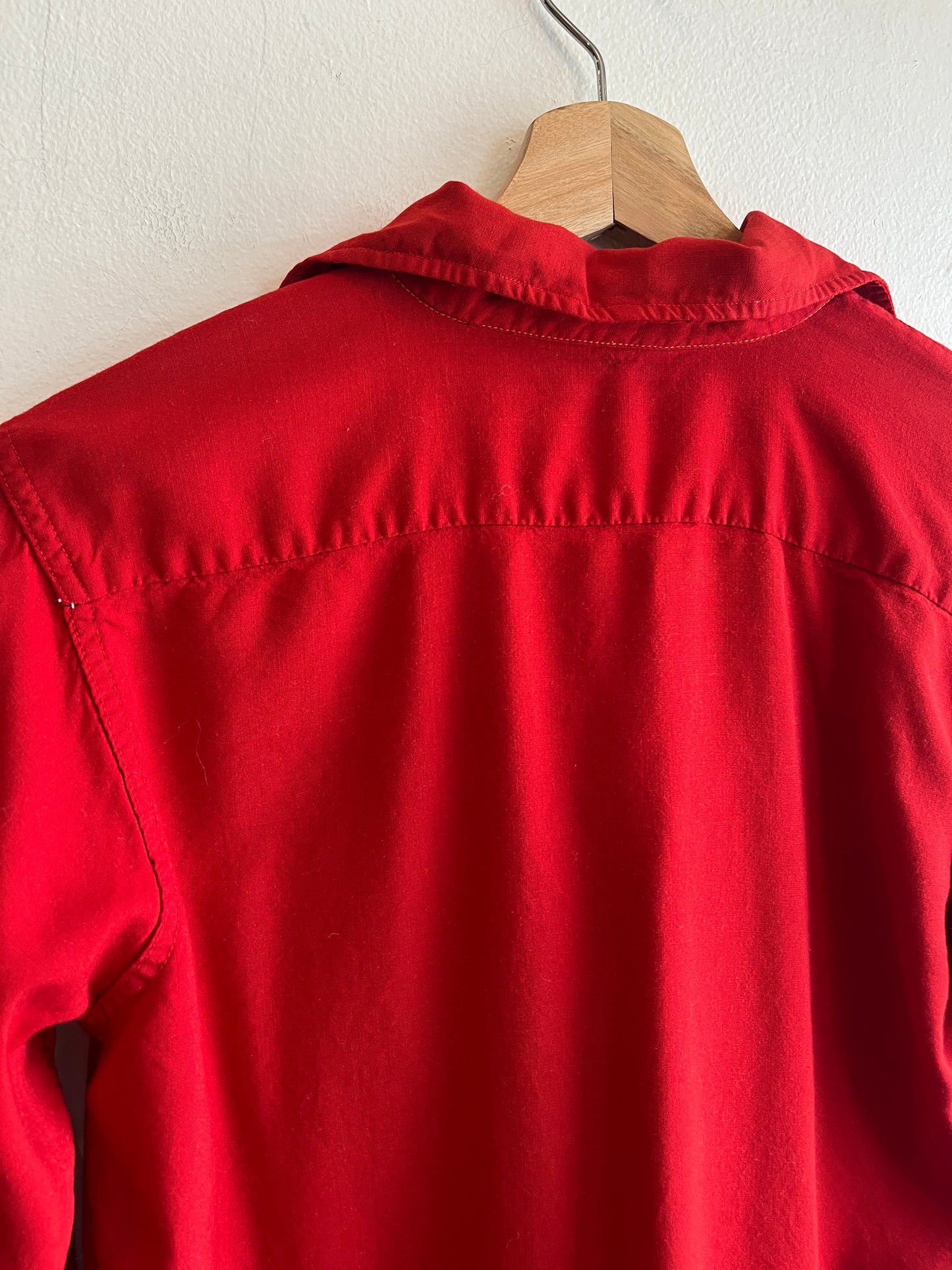 Vintage 1950’s Vianca Loop Collar Button-Up Shirt