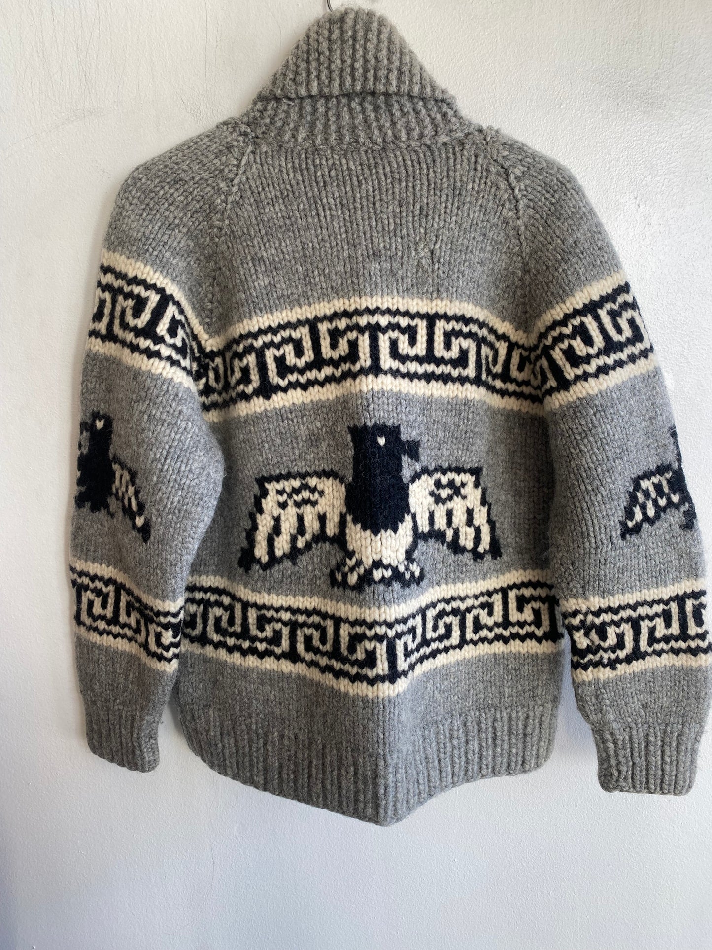 Vintage 1960/70’s Firebird Zip-Up Cowichan Sweater