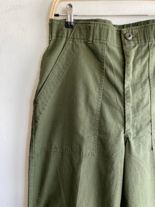 Vintage 1980’s OG-507 Military Fatigue Trousers