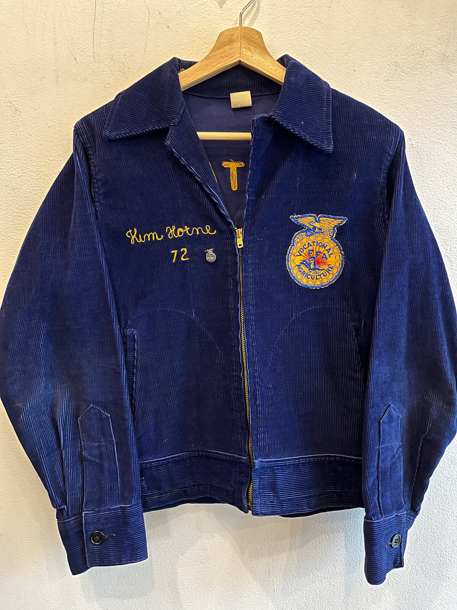 1972-73年 FFAジャケット MINNESOTA CHASKA 希少 Vintage 1972 Corduroy FFA Jacket – La Lovely Vintage