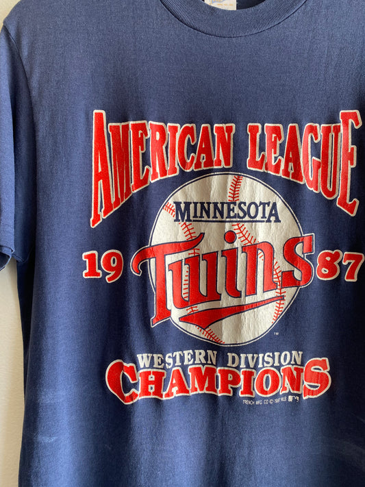 Vintage 1987 Minnesota Twins T-Shirt - La Lovely Vintage