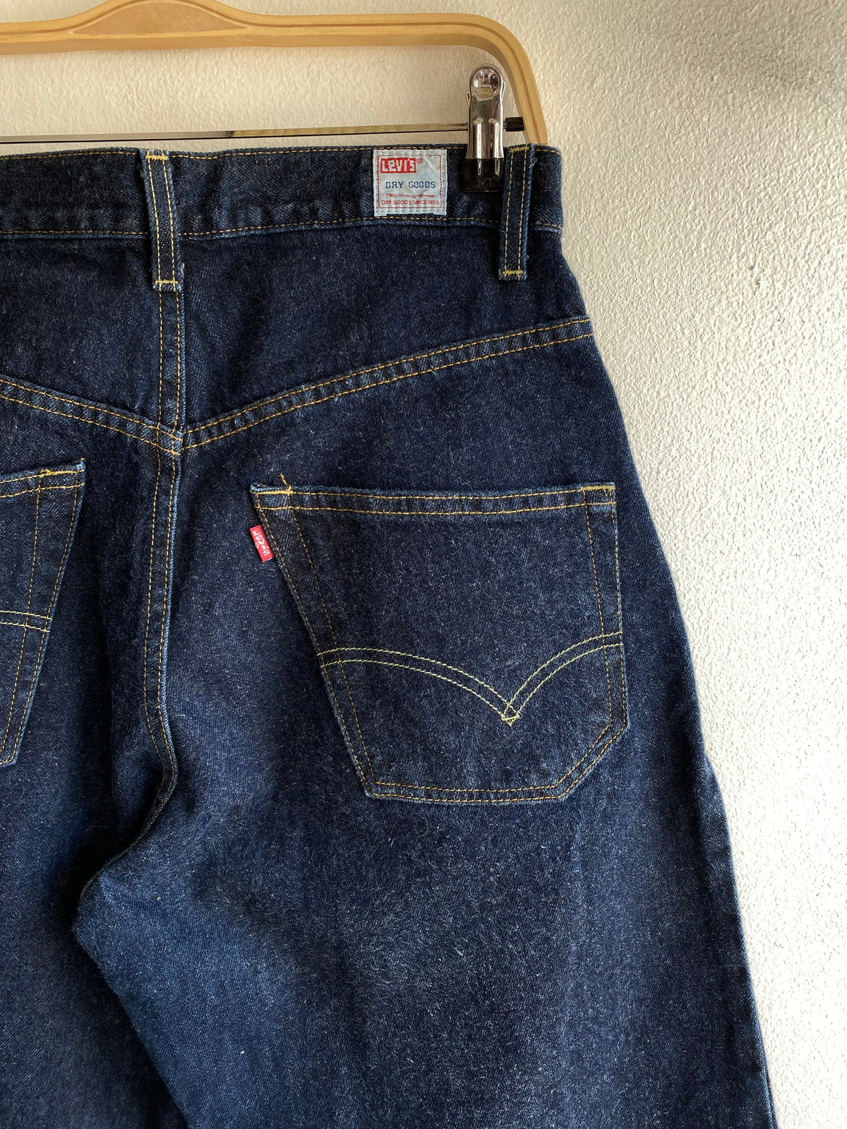 Vintage 1990’s Levi’s Dry Goods 595 Denim Jeans