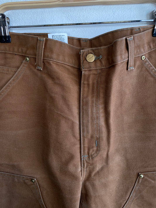 Vintage Y2K Carhartt Double Knee Canvas Work Pants