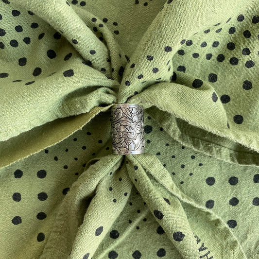 Last Chance Textiles - Dogwood Scarf/Bandana Slide - La Lovely Vintage
