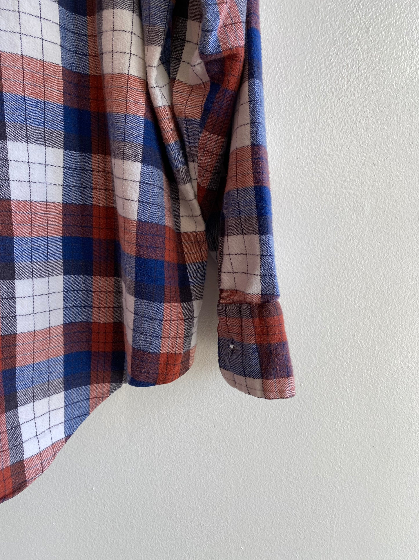 Vintage 1960/70’s Macy’s of California Cotton Flannel Button-Up Shirt